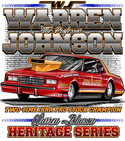 NOW SHIPPING - THE WARREN JOHNSON 1981 MONTE CARLO MOUNTAIN MOTOR CAR (WHITE)