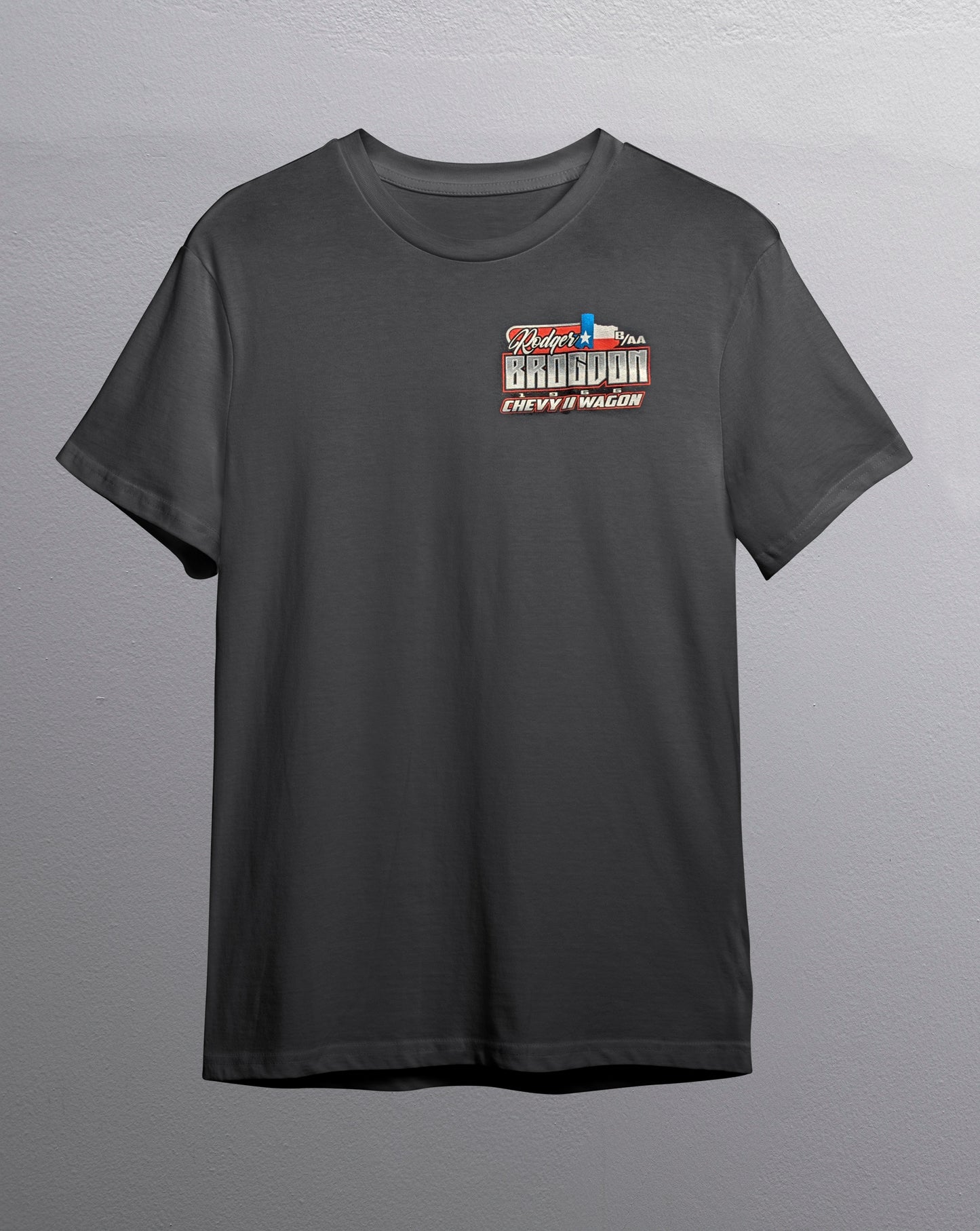 Rodger Brogdon Racing T-Shirt - Dark Gray