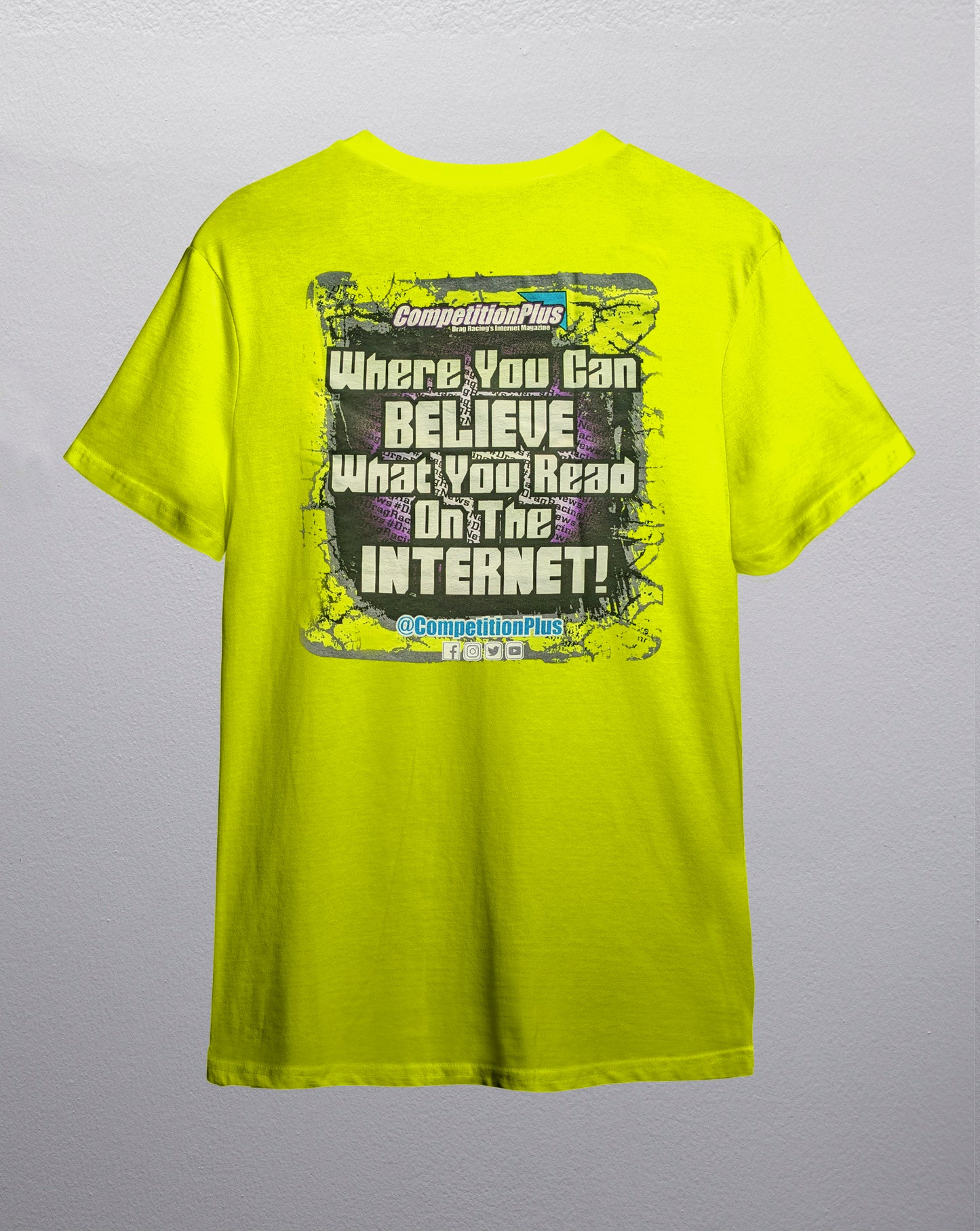 Competition Plus T-Shirt - Safety Yellow