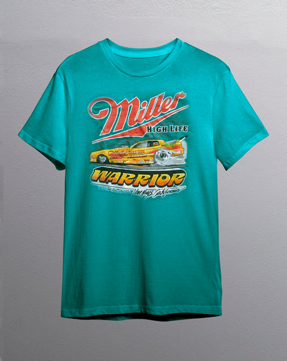 Dale Pulde Miller Warrior T-Shirt Aqua