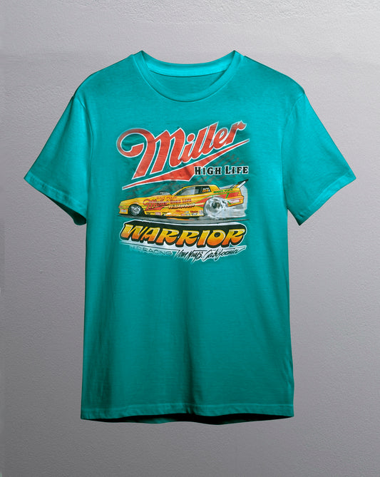 Dale Pulde Miller Warrior T-Shirt Aqua